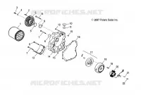 CARTERS MOTEUR COVER, RH