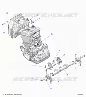 MOTEUR, MOUNTING &amp; LONG BLOCK