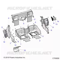 CARROSSERIE ARRIERE CLOSEOFF AND FENDERS