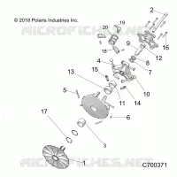 SYSTÃˆME DE TRANSMISSION, PRIMARY CLUTCH