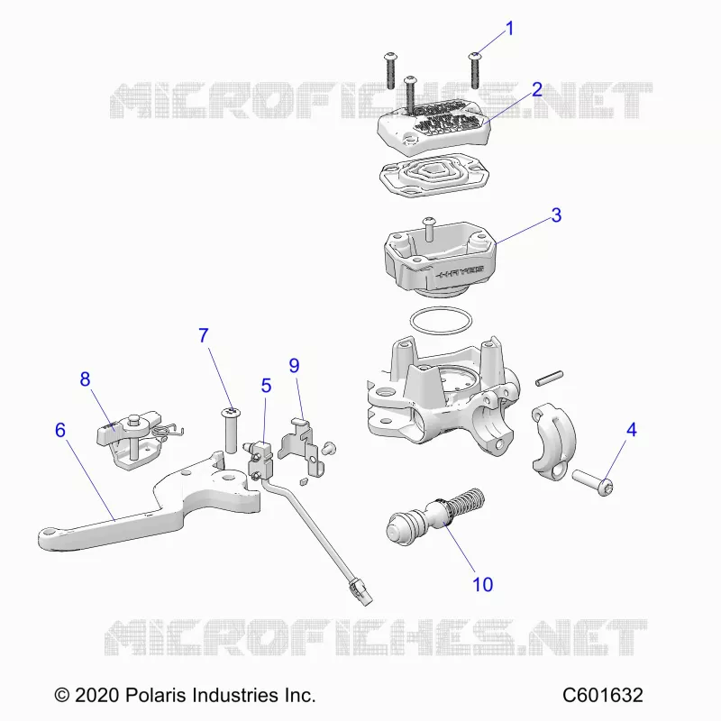 BRAKES, MAITRE CYLINDRE ASM.
