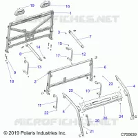 CHASSIS, CAB CADRE