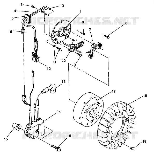 STATOR ASSEMBLY SPORT SKS E940243 (49273627360033)