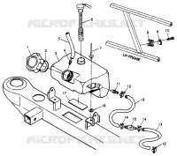 RESERVOIR D'HUILE Scrambler 400L W97BC38C (4939893989A013)