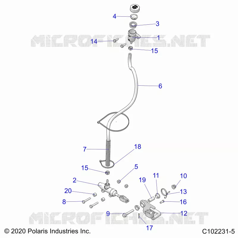 BRAKES, BRAKE PEDAL AND MAITRE CYLINDRE