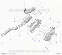 SYSTÃˆME DE TRANSMISSION, CLUTCH COVER AND DUCTING