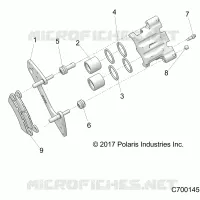 FREIN ARRIERE CALIPER