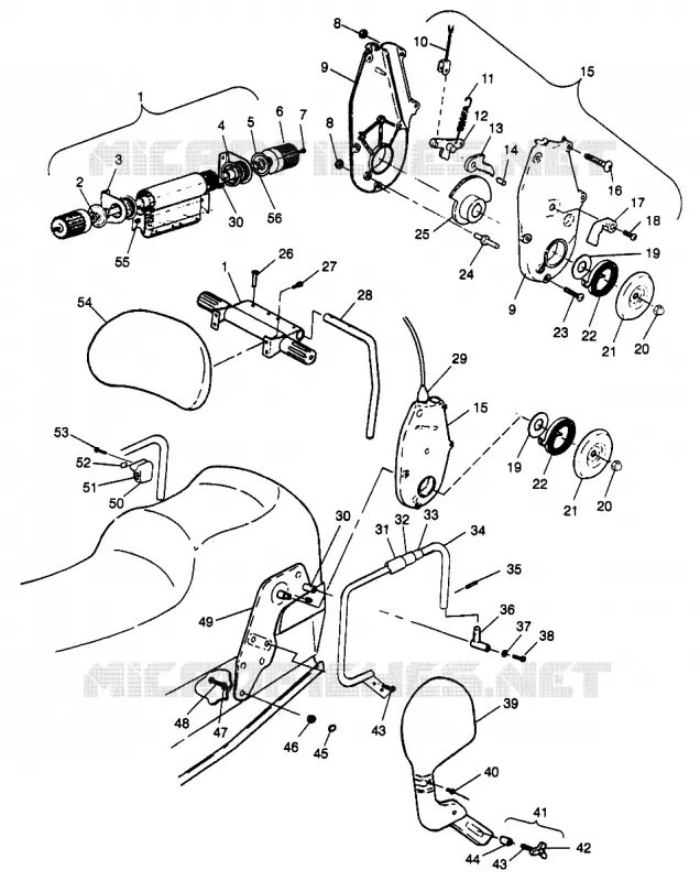 DOSSERET XLT TOURING 0973357 and EUROPEAN XLT TOURING E973357 (4937723772A007)