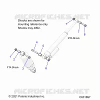 SUSPENSION, SUPPORT AMORTISSEUR , REAR SUSP.