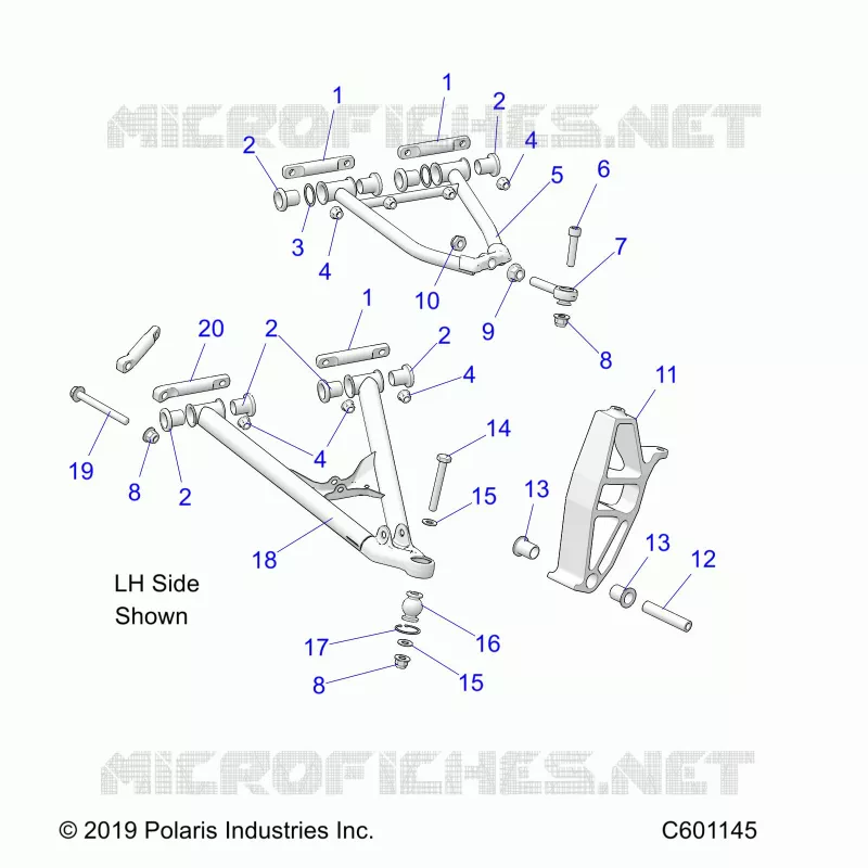 TRIANGLES SUSPENSIONS AVANT 