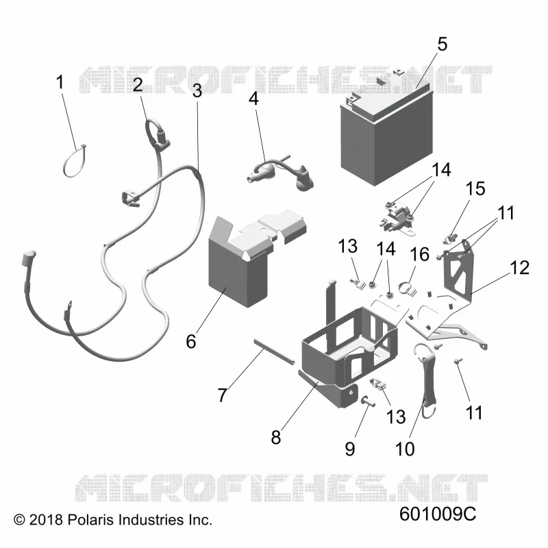 ELECTRICITE, BATTERY/BOX AND CABLES