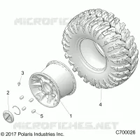 ROUES, REAR
