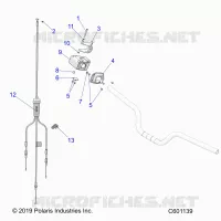 MOTEUR, THROTTLE CONTROL ASM.