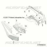 CARROSSERIE ARRIERE FENDERS