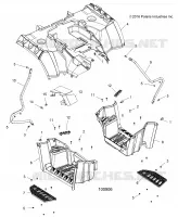 CARROSSERIE ARRIERE CAB AND FOOTWELL