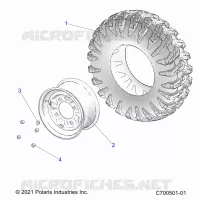 ROUES, FRONT