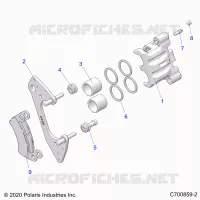 FREIN AVANT CALIPER