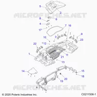 CARROSSERIE ARRIERE RACK