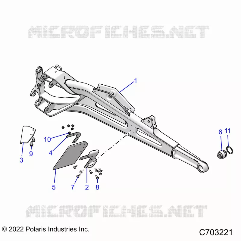 SUSPENSION, TRAILING ARMS