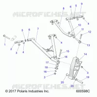 TRIANGLES SUSPENSIONS AVANT 