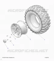ROUES, REAR