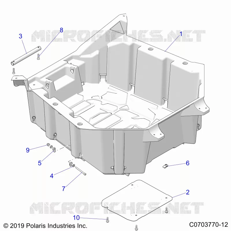 CARROSSERIE ARRIERE RACK