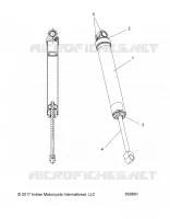 SUSPENSION, SHOCK, REAR TRACK (SP)