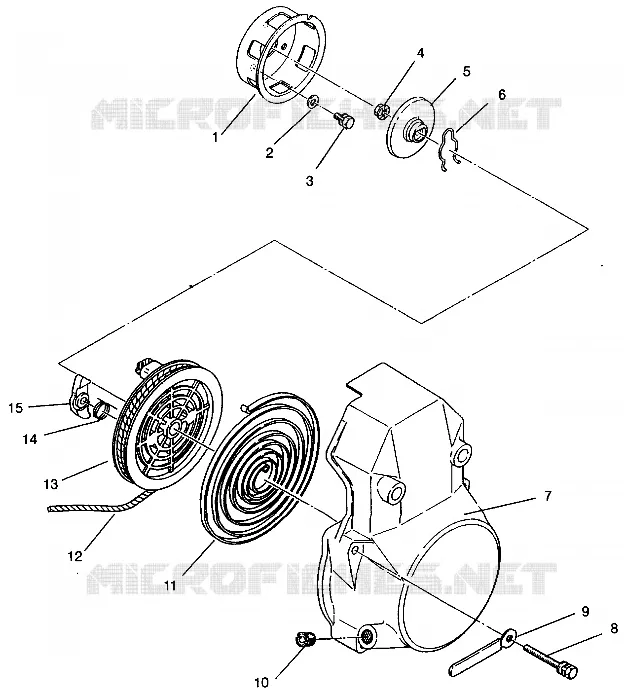 LANCEUR ASSEMBLY 440 XCR 0941760 (4925182518040A)