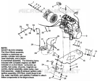 SUPPORT MOTEUR 500 CARB 0962764, 500 CARB SKS 0962564,  EUROPEAN 500 CARB (4931873187C008)