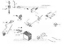 BOUTONS, HARNESS and PARTS
