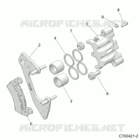 FREIN AVANT CALIPER