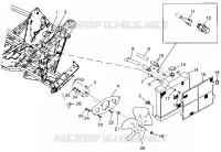 SYSTÈME DE REFROIDISSEMENT (SPORT) Sport 400L W97BA38C (4940124012B012)