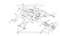 BRAS DE SUSPENSION ARRIERE SPORT TOURING 0950243 AND  EUROPEAN SPORT TOURING (4928822882C004)