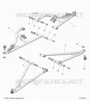 SUSPENSION AVANT CONTROL ARMS