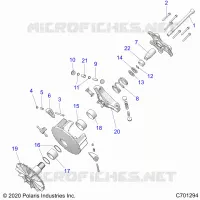 SYSTÃˆME DE TRANSMISSION, PRIMARY CLUTCH