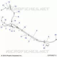 REFROIDISSEMENT ROUTING ENGINE