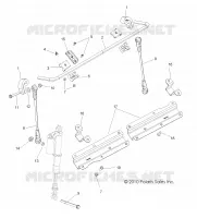 BARRE STABILISATRICE, FRONT