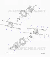 SUSPENSION, PORTE BAGAGES ARRIERE