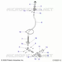 BRAKES, BRAKE PEDAL AND MAITRE CYLINDRE