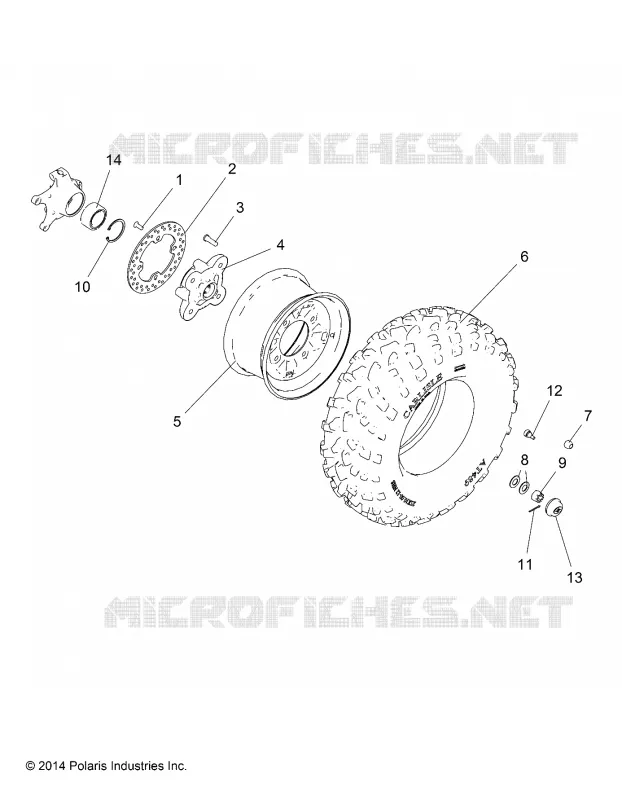 ROUES, FRONT