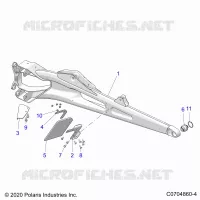 SUSPENSION ARRIERE TRAILING ARMS
