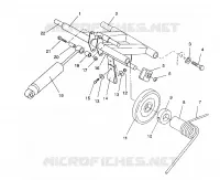 BRAS DE SUSPENSION ARRIERE CLASSIC / 0930864 AND  CLASSIC TOURING / 0930865 (4922952295028A)
