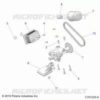 POMPE A HUILE AND OIL COOLER