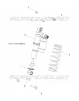 SUSPENSION, AMORTISSEUR AVANT, MOUNTING