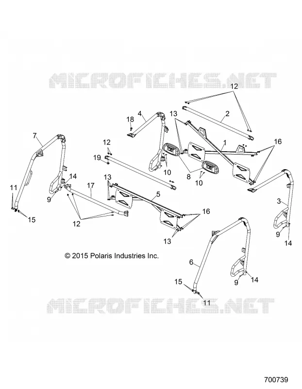 CHASSIS, CAB CADRE