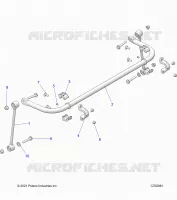 SUSPENSION, REAR BARRE STABILISATRICE