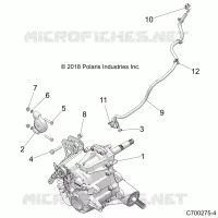 SYSTÃˆME DE TRANSMISSION, MAIN GEARCASE MOUNTING