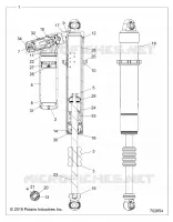 SUSPENSION AVANT SHOCK INTERNALS