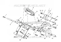 BRAS DE SUSPENSION AVANT XLT TOURING 0952857 AND  EUROPEAN XLT TOURING E95 (4929172917B013)