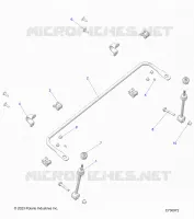 SUSPENSION, FRONT BARRE STABILISATRICE
